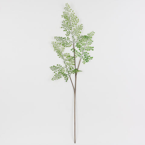 Artificial Green Button Fern Spray for Floral Arrangements & Home Decor