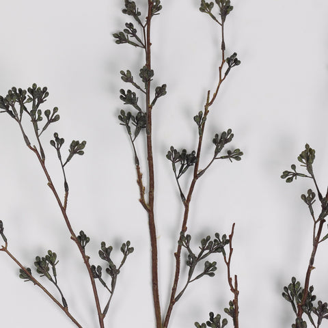 Artificial Eucalyptus Pod Spray – Realistic Greenery for Floral Arrangements & Home Décor