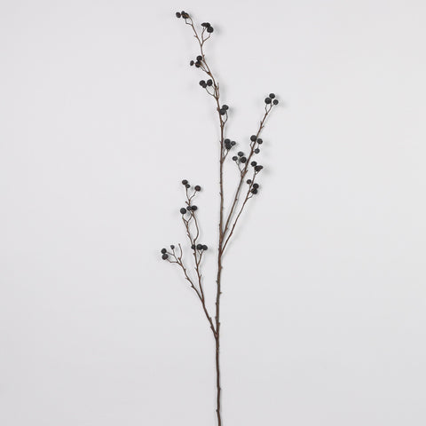 Melrose Berry Foliage Spray – Realistic Faux Berries and Greenery for Floral Arrangements & Home Décor