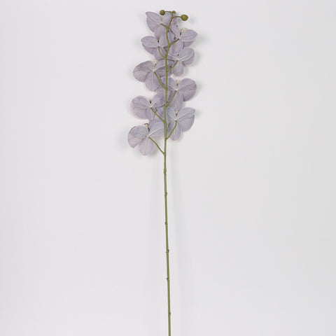 Large Butterfly Orchid Branch – Purple Violet Artificial Silk Flower for Home Decoration