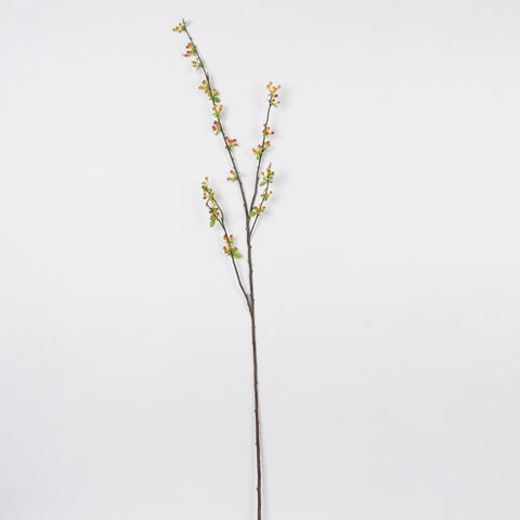 Cream Yellow Willow Branch Stem – Artificial Decorative Branch for Floral Arrangements &amp; Home Décor