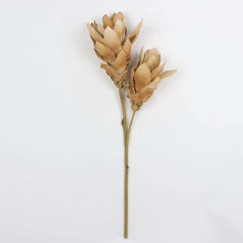 Haste Protea  – Artificial Protea Flower Stem for Home Décor &amp; Floral Arrangements