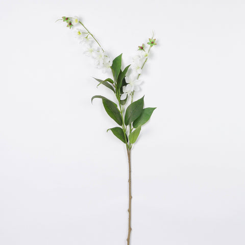 Elegant Artificial Jasmine Flower – Single White Faux Floral Stem for Home & Event Décor