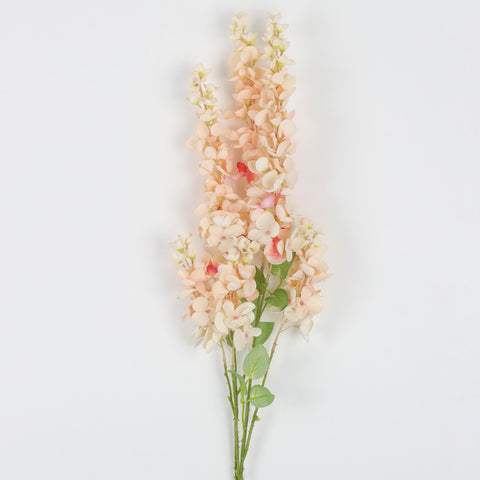 Artificial Thai Orchid Stem - Dual-Tone Pastel Pink with Dim Light Yellow Tint, Hanging/Drapping Style for Home, Office, Wedding, Event Decor, Wedding Arches, Event Backdrops | Wholesale Available