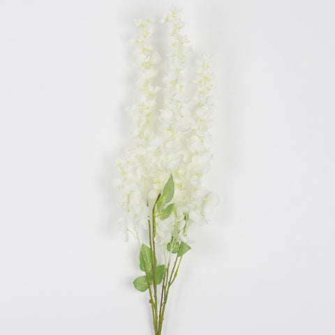 Artificial Thai Orchid Stem - Pastel White Hanging/Drapping Style for Home, Office, Wedding, Event Decor, Wedding Arches, Event Backdrops | Wholesale Available