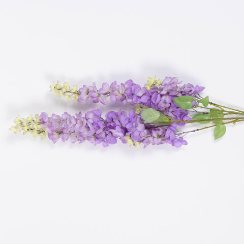 Artificial Thai Orchid Stem - Dual-Tone Pastel Pink with Dark Yellow Tint, Hanging/Drapping Style for Home, Office, Wedding, Event Decor, Wedding Arches, Event Backdrops | Wholesale Available