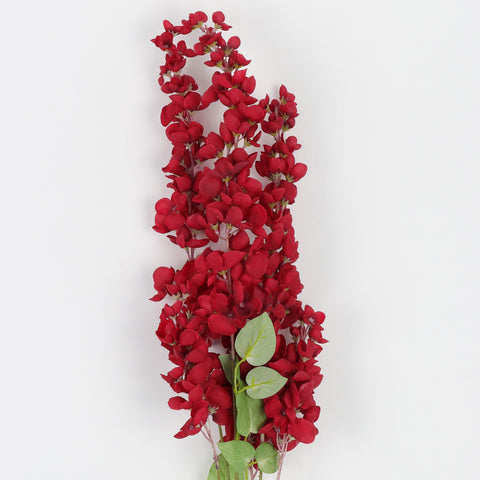 Artificial Thai Orchid Stem - Burgundy Red, Hanging/Drapping Style for Home, Office, Wedding, Event Decor, Wedding Arches, Event Backdrops | Wholesale Available