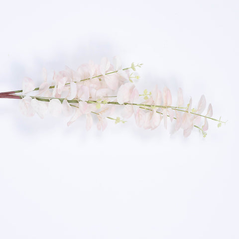 Wholesale Soft Pink Artificial Eucalyptus Spray – Delicate Faux White Eucalyptus for Homes & Events