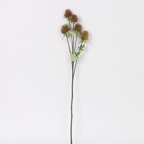 Artificial Rustic Thistle Spray Stem for Farmhouse Decor & Wedding Table Centerpieces