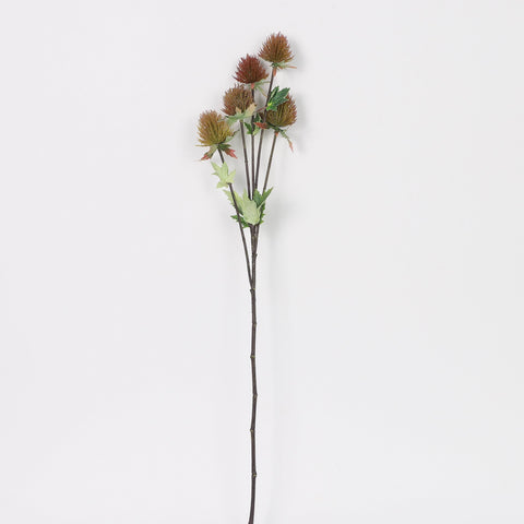 Artificial Rustic Thistle Spray Stem for Farmhouse Decor & Wedding Table Centerpieces