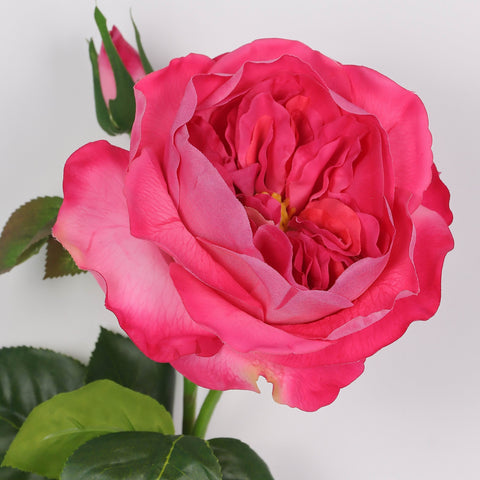 Wholesale Pink Artificial Garden Rose Stem – Romantic Faux Rose for Homes & Events
