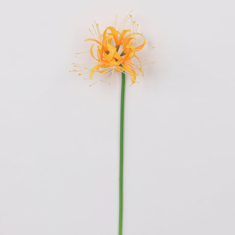 Orange & Yellow Lycoris Radiata Artificial Spider Lily