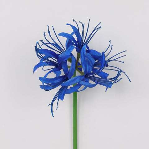 Elegant Blue Lycoris Radiata (Spider Lily) Artificial Flora – Perfect Indoor Decor