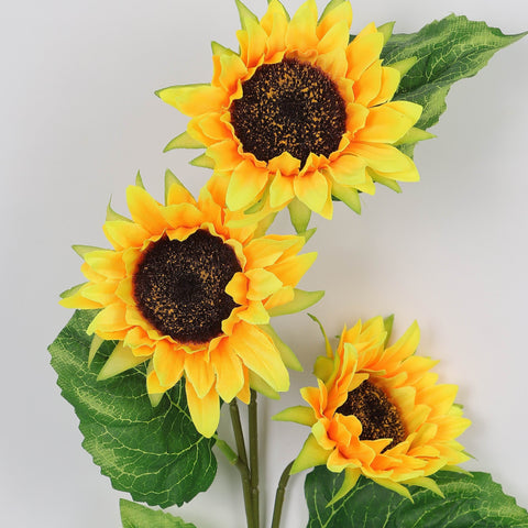 Fresh Yellow Sunflower Artificial Flower Bouquet