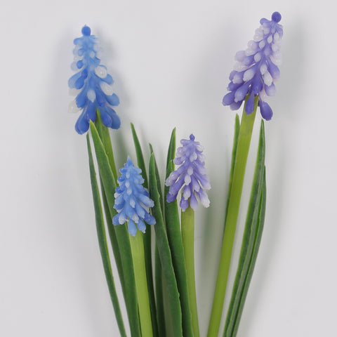 Purple Artificial Hyacinth Muscari Bush