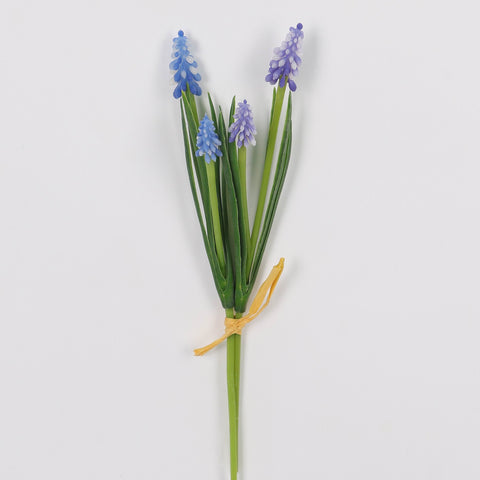 Purple Artificial Hyacinth Muscari Bush
