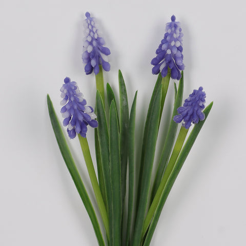 Purple Artificial Hyacinth Muscari Bush