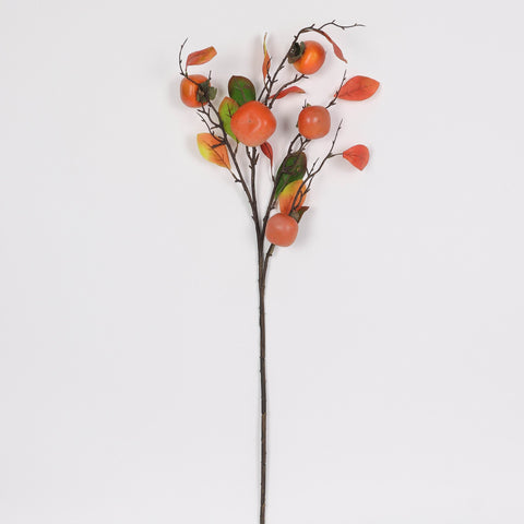 Artificial Orange Branch: Fruit Picks for Autumn Floral Arrangements & Home Party Décor