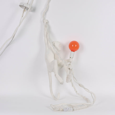 Resin Monkey W/ Light Decoration | Home Decor | Interior Styling