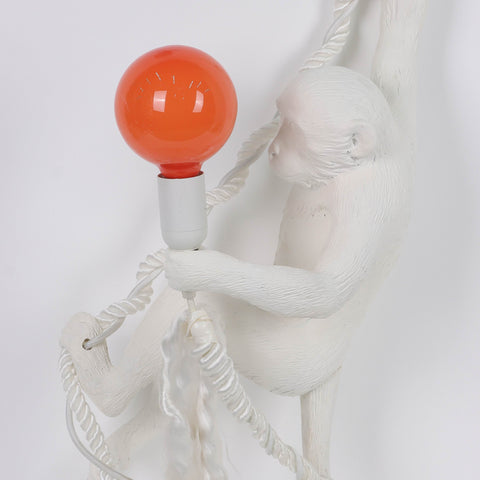 Resin Monkey W/ Light Decoration | Home Decor | Interior Styling