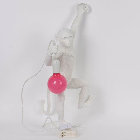 Resin Monkey W/ Light Decoration | Home Decor | Interior Styling