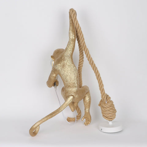 Resin Monkey W/ Light Decoration | Home Decor | Interior Styling