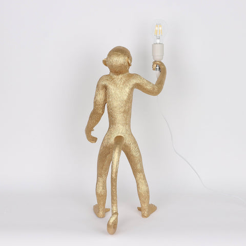 Resin Monkey W/ Light Decoration | Home Decor | Interior Styling