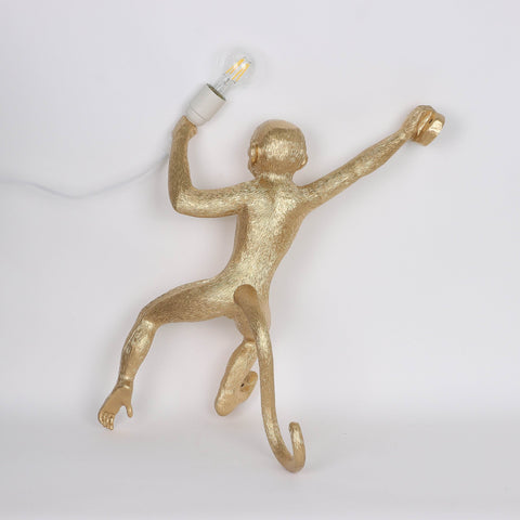 Resin Monkey W/ Light Decoration | Home Decor | Interior Styling