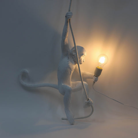 Resin Monkey W/ Light Decoration | Home Decor | Interior Styling