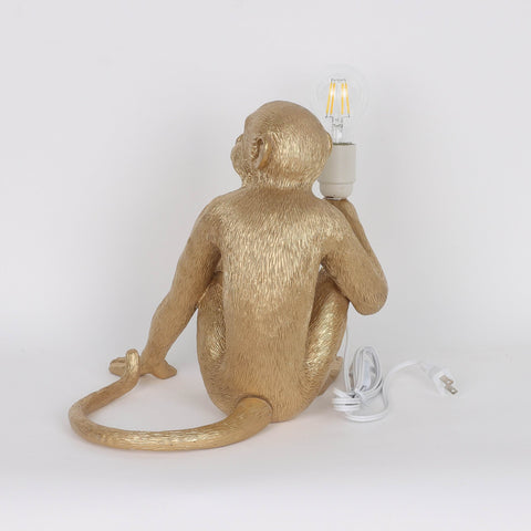 Resin Monkey W/ Light Decoration | Home Decor | Interior Styling