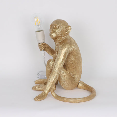 Resin Monkey W/ Light Decoration | Home Decor | Interior Styling