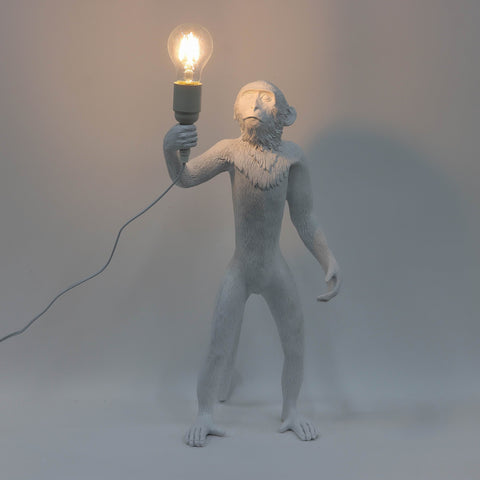 Resin Monkey W/ Light Decoration | Home Decor | Interior Styling