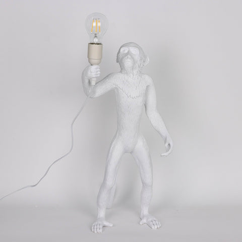 Resin Monkey W/ Light Decoration | Home Decor | Interior Styling