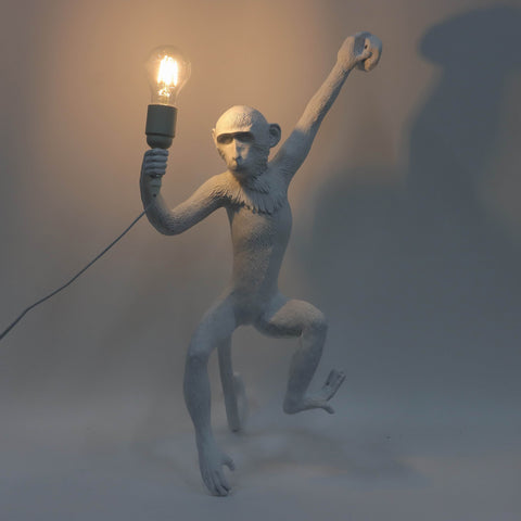 Resin Monkey W/ Light Decoration | Home Decor | Interior Styling