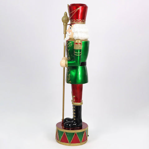 Resin Nutcracker | Christmas Decor | Festive Holiday Decoration