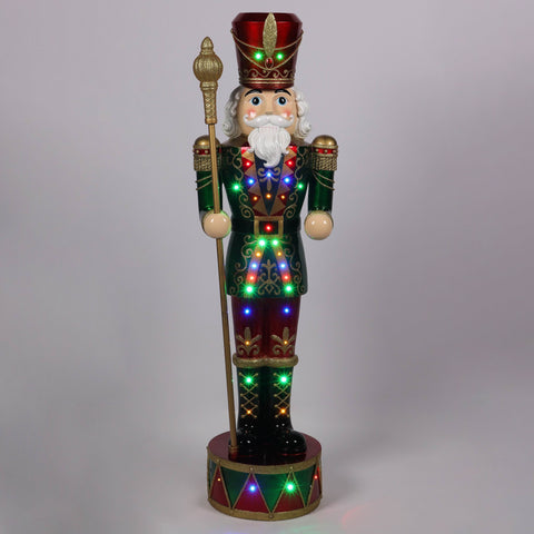 Resin Nutcracker | Christmas Decor | Festive Holiday Decoration