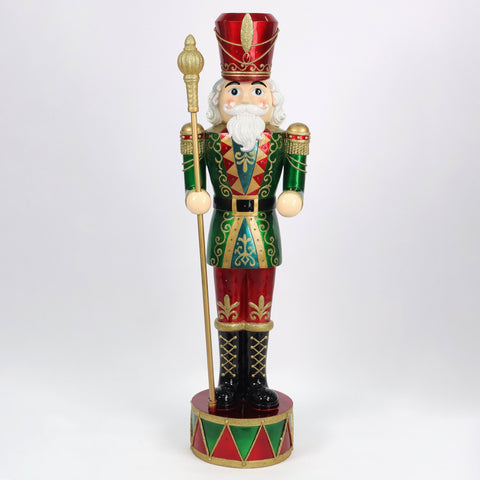 Resin Nutcracker | Christmas Decor | Festive Holiday Decoration