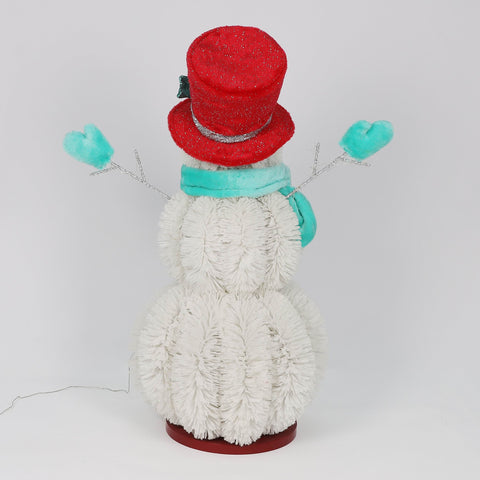 Light-Up Christmas Snowman Decoration –  Indoor & Outdoor Holiday Display