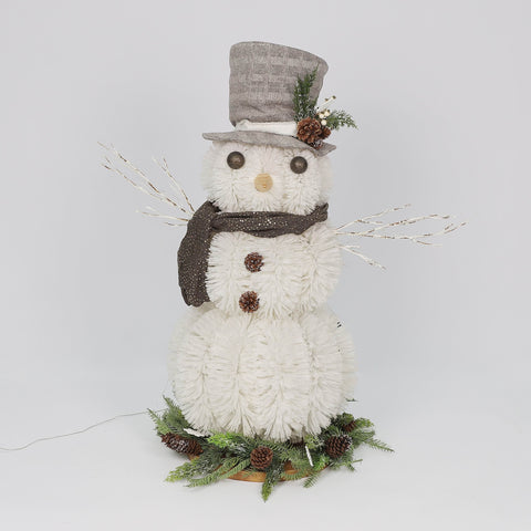 Light-Up Christmas Snowman Decoration –  Holiday Display