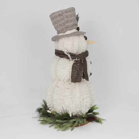 Light-Up Christmas Snowman Decoration –  Holiday Display