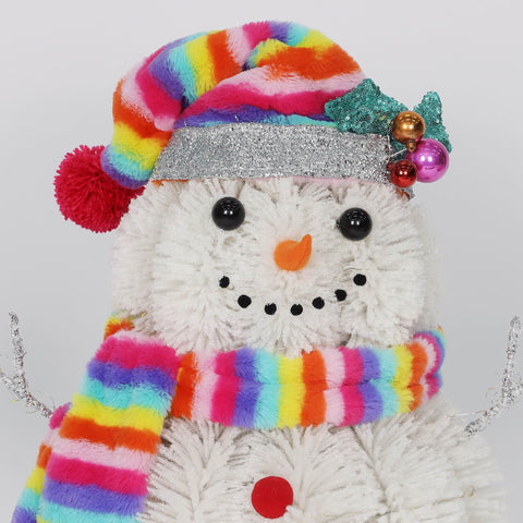 Light-Up Christmas Snowman Decoration –  Holiday Display
