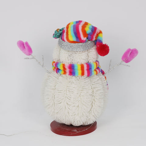 Light-Up Christmas Snowman Decoration –  Holiday Display