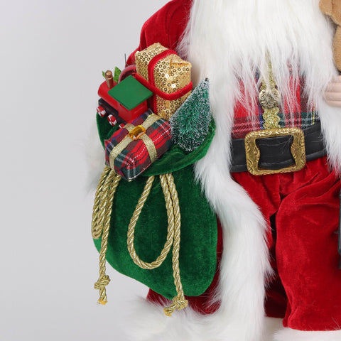 18"H Standing Santa