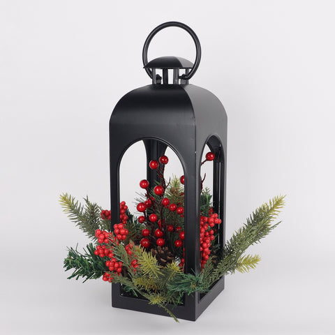 14"H Metal Lantern