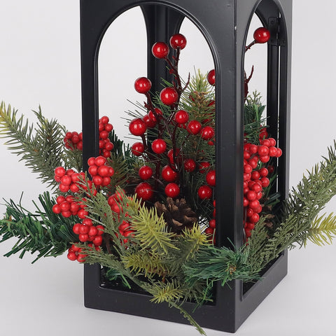 14"H Metal Lantern
