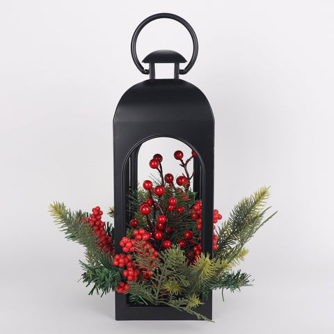 14"H Metal Lantern