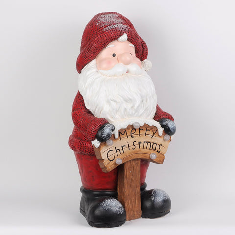 26"H Resin Santa