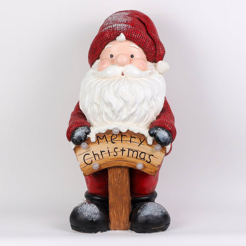26"H Resin Santa