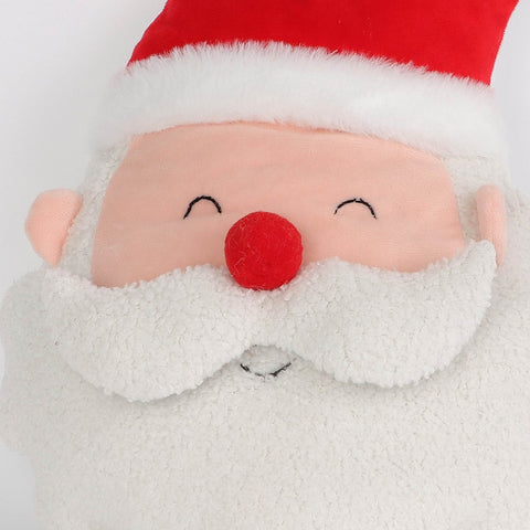Santa Head Pillow