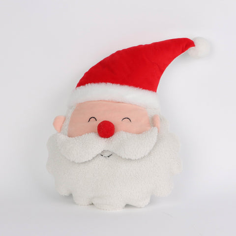 Santa Head Pillow